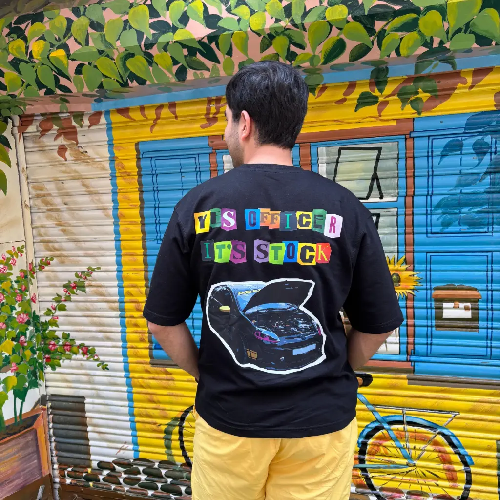 Yes officer it’s stock 